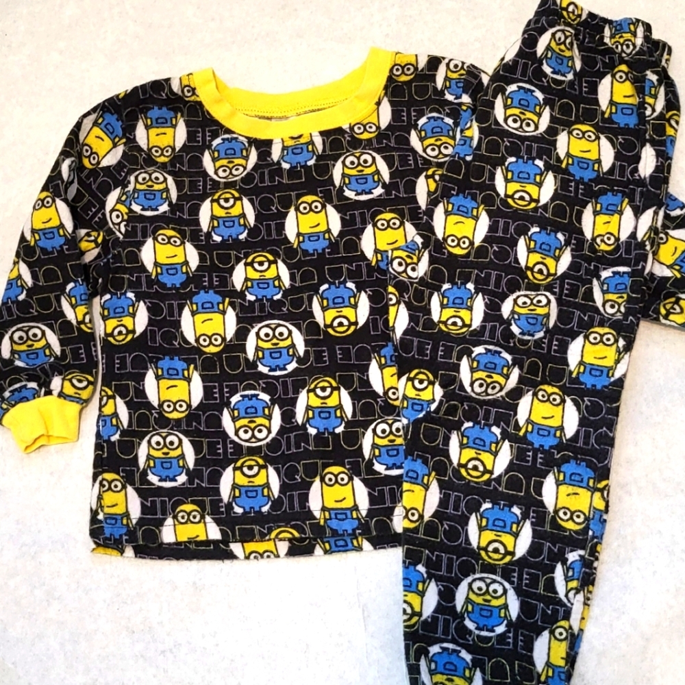 Minions flannel pajama set